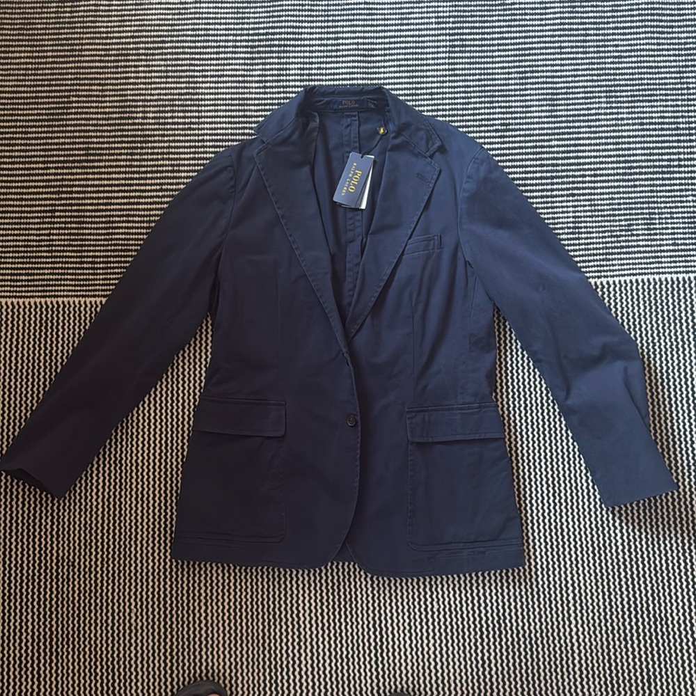 NWT polo ralph Lauren navy blazer
